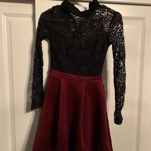 Mini skirt formal dress
